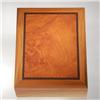 Image 3 : Inlaid Burl Box Handmade of Rare Afzelia Wood (DEC-001)