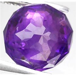 2.39ct RARE Ball Cut Violet Amethyst Nigeria VS RETAIL $550 (GEM-7413)
