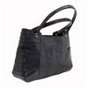 Image 3 : Ladies Black Crocodile Handbag (ACT-092)