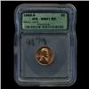 Image 3 : 1960D Small Date US Lincoln Cent Coin Graded MS67 Red (COI-4179)