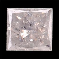 0.11ct RARE  Square Cut Unheated Whire Diamond (GEM-8322)