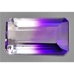 20.05ct RARE  Exquisite Emerald Bi Color Ametrine FLAWLESS (GEM-8985)
