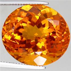 31.05ct RARE  Luxury Oval Madeira Citrine FLAWLESS (GEM-8980)