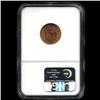 Image 4 : 1949S US Lincoln Cent Gem+ MS66 Red NGC (COI-4161)