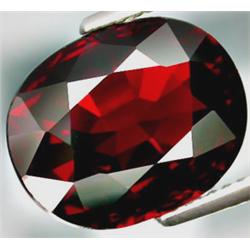 8.02ct RARE Red Spessartite Garnet Untreated Clean Big Size FLAWLESS RETAIL $3550 (GEM-8021)