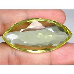 56.95ct RARE Charming Top Yellow Lemon Quartz 45mm  FLAWLESS RETAIL $ (GEM-8412)