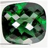 Image 1 : 51.45ct RARE  Fine Cushion Checkerboard Green Quartz VVS (GEM-8938)