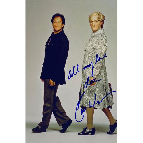 Autograph Signed Mrs Doubtfire Photo