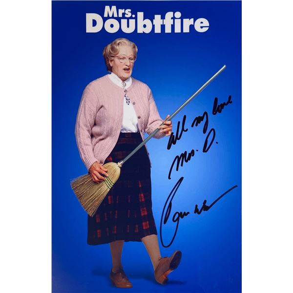 Autograph Signed Mrs Doubtfire Photo