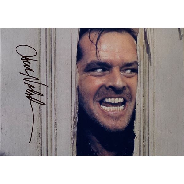 Autograph Signed Shining Photo