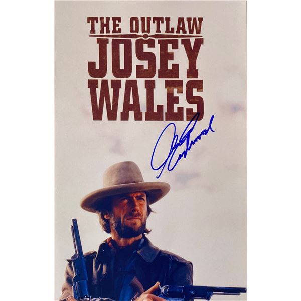 Autograph Signed Clint Eastwood Photo