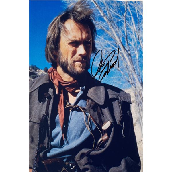 Autograph Signed Clint Eastwood Photo