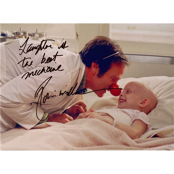 Autograph Signed Patch Adams Photo