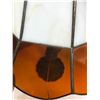 Image 7 : Art Nouveau Lamp with Stained Glass Shade, Oil Lamp, Coat Hanger, Wood Bowl, Copper Colour Candles H
