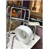 Image 3 : Decorative Mobb Cane, Walker, Shower Stool, Probasics Commode Chair with Liners, Toilet Seat, Assist
