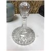 Image 2 : Crystal Decanter, Vase, Assorted Decorative Plates, Candle Holder, Buddha Statue