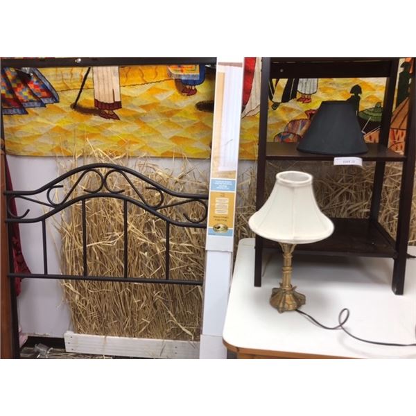 3 Tier Shelf, Twin Bed Frame, Vertical Blinds