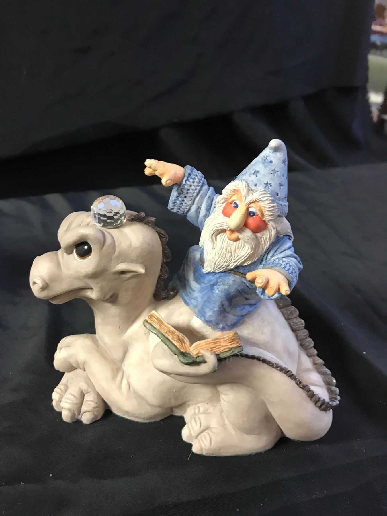 Viking Figurine (England), Dragon & Wizard Figurines
