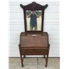 Image 1 : Beautiful Wood Writing Desk w Mirror