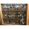 Image 3 : Huge Selection of Teaspoons in Wood & Glass Case