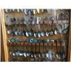 Image 4 : Huge Selection of Teaspoons in Wood & Glass Case