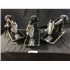 Image 2 : 3 Antique Sewing Machines incl Piedmont De Luxe & Kenmore