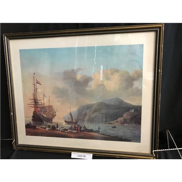 Mid 17th Century Dutch Ships Print