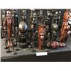 Image 7 : Huge Asst of African hand Carved Wood Statues