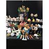 Image 1 : Precious Moments Figurines, Porcelain Shoe Collection, Egg Cups, Salt & Pepper Shakers, Vintage Tedd