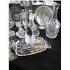 Image 5 : 2 Carnival Glass Plates & Huge Variety of Crystal