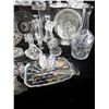 Image 6 : 2 Carnival Glass Plates & Huge Variety of Crystal