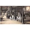 Image 1 : Workers Gathered Interior of Factory Mill Photo Postcard