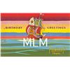 Image 1 : Linen Advertising Pedicraft Shoes Birthday Greetings Postcard