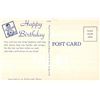 Image 2 : Linen Advertising Pedicraft Shoes Birthday Greetings Postcard