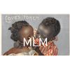 Image 1 : 2 Brundage Black Americana Greetings Love's Token & Offering Children Postcards