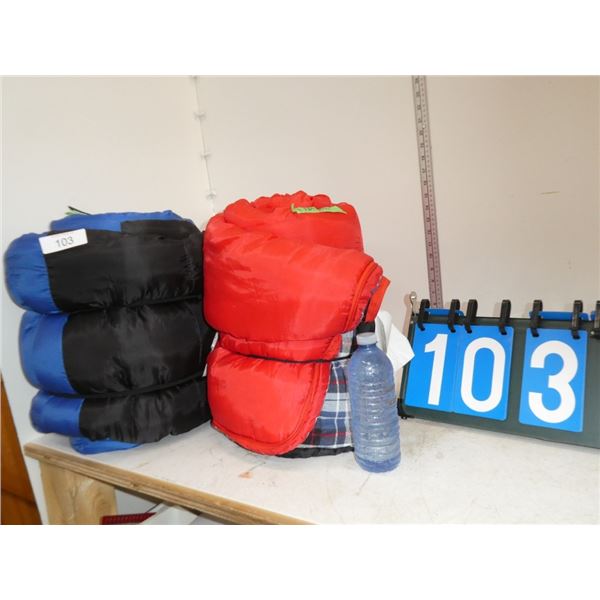 sleeping bags