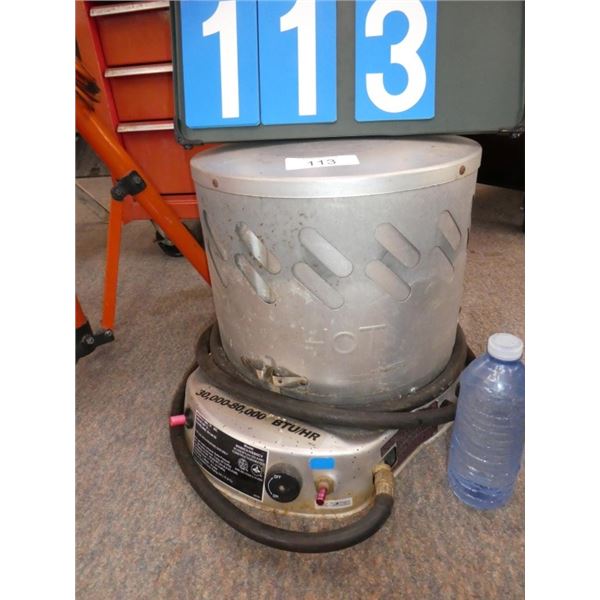 propane construction heater