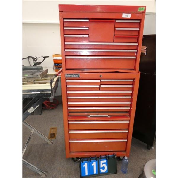 Metal International 21 drawer tool chest