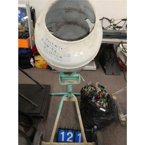 cement mixer working condition