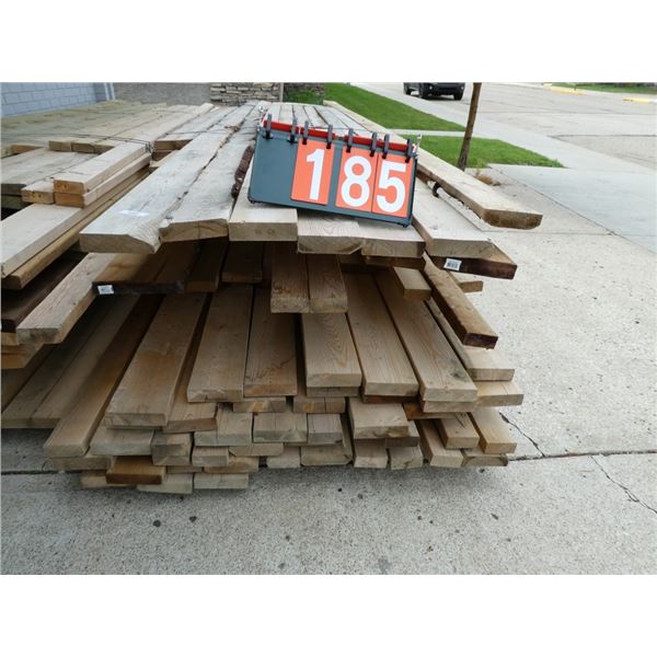 Large Bundle of Lumber Consisting