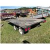 Image 1 : 10 ft Deck Trailer with Spare Tire and Tandem Anxle