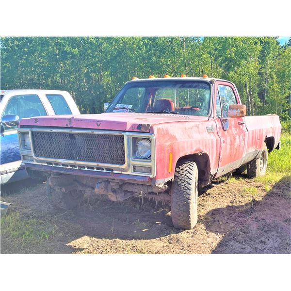 1979 Chevy , Runs, Transmission not good, 4 WD 350 motor