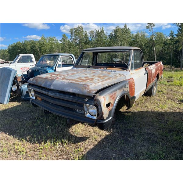 1967 Chevy half ton, 350 motor, 3 on the tree