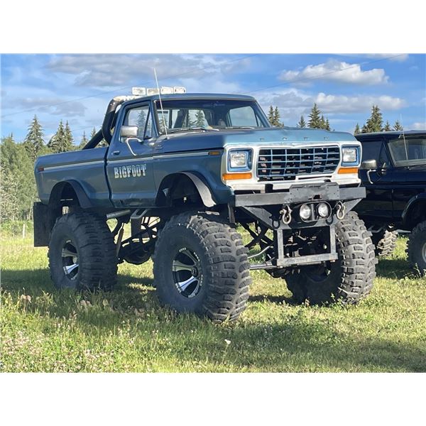 1978 Bigfoot Monster Truck , 54  Tires, Full Custom Built, 351, 4 speed