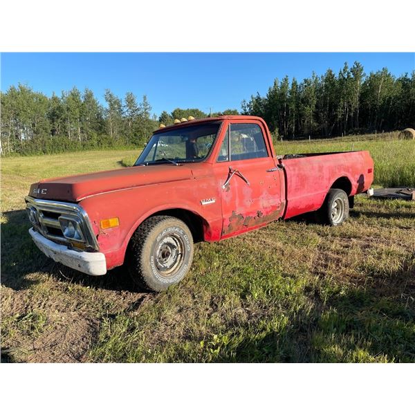 1972 GMC 1500, 6 cylinder standard, disc brakes