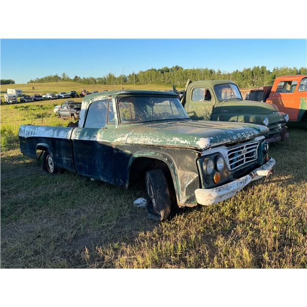 1967 Dodge D100, 6 cylinder standard