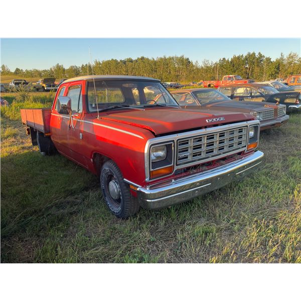 1981 Dodge 1/2 ton, 2 wheel drive, V8 automatic