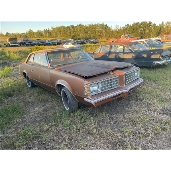 1979 Pontiac LeMans V6, automatic 2 door