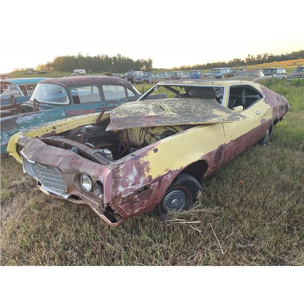 1972 Ford Grand Torino, bucket console
