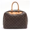Image 2 : Louis Vuitton Brown Monogram Canvas Leather Deauville Doctor Bag